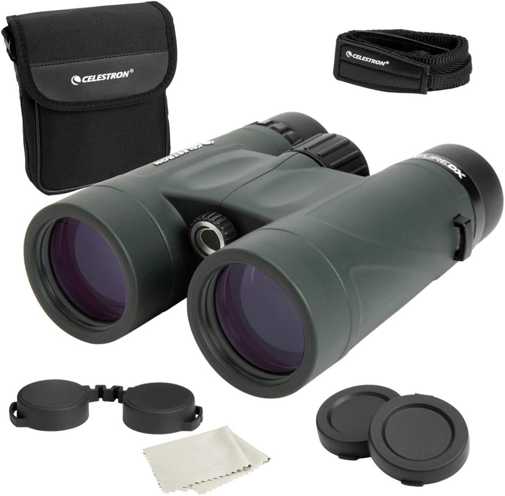 Celestron – Nature DX 8x42 Binoculars – Outdoor and Birding Binocular – Fully Multi-coated with BaK-4 Prisms – Rubber Armored – Fog Waterproof Binoculars – Top Pick Optics Celestron – Nature DX 8x42 Binoculars – Outdoor and Birding Binocular – Fully Multi-coated with BaK-4 Prisms – Rubber Armored – Fog Waterproof Binoculars – Top Pick Optics