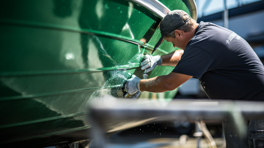 boat hull cleaning