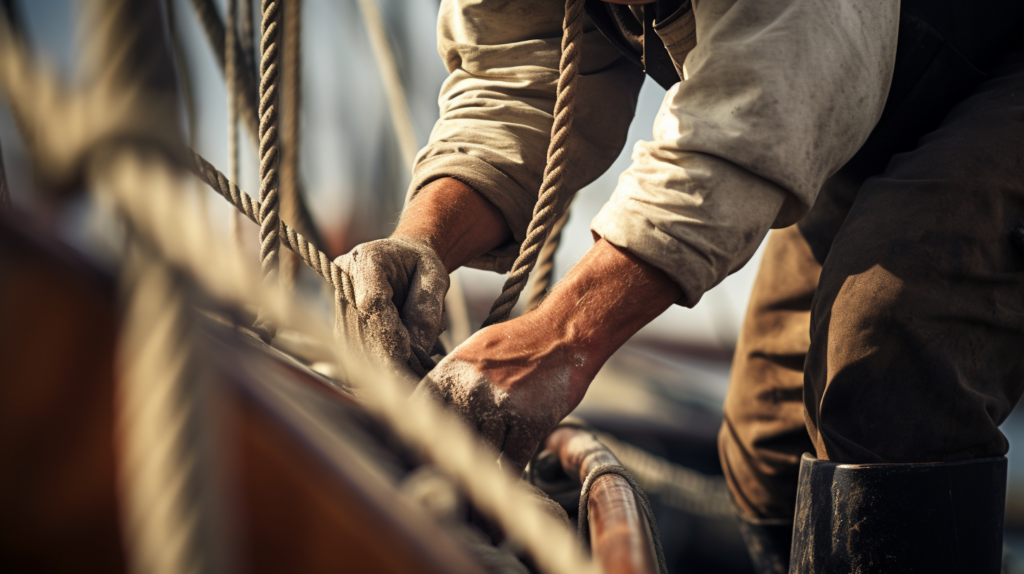 How to take down the mast on a sailboat
