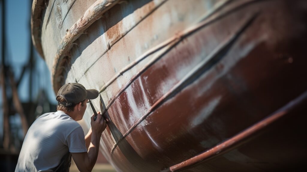 How To Paint A Boat 1 how to paint a boat